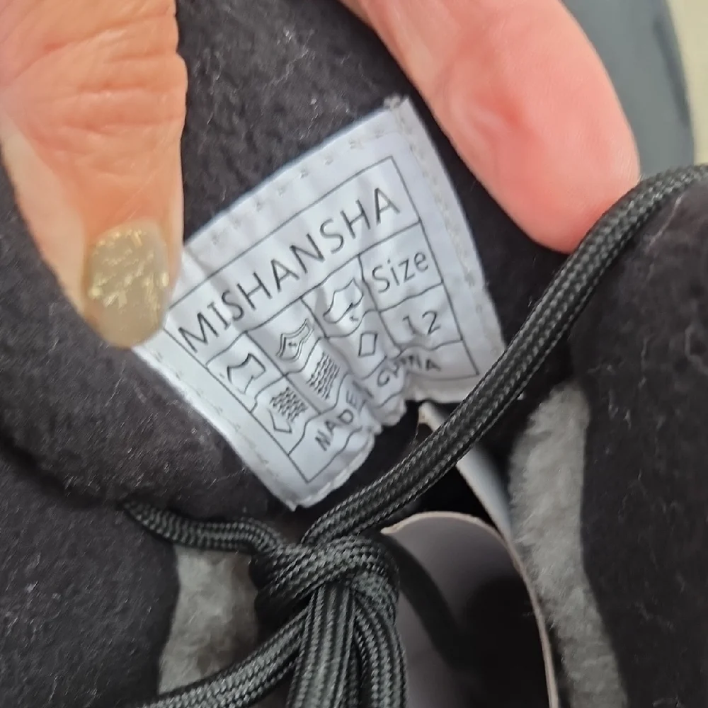 Mishansha Black Winter Boots